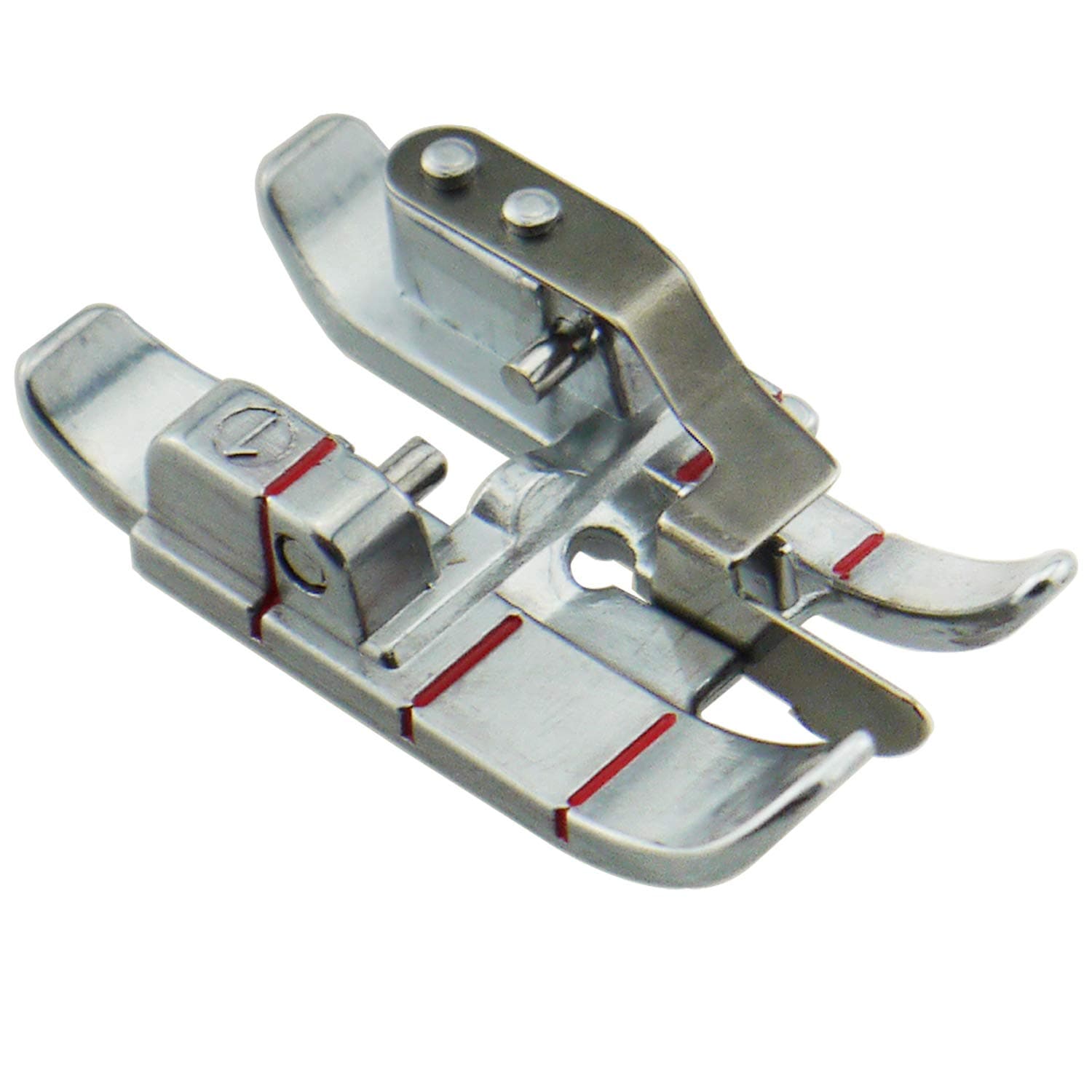 DREAMSTITCH 1/4" 1-4(Quarter Inch) Snap on Edge Guide Patchwork Quilting Presser Foot for Pfaff IDT Walking Foot Machines Creative Select Expression - 820924096