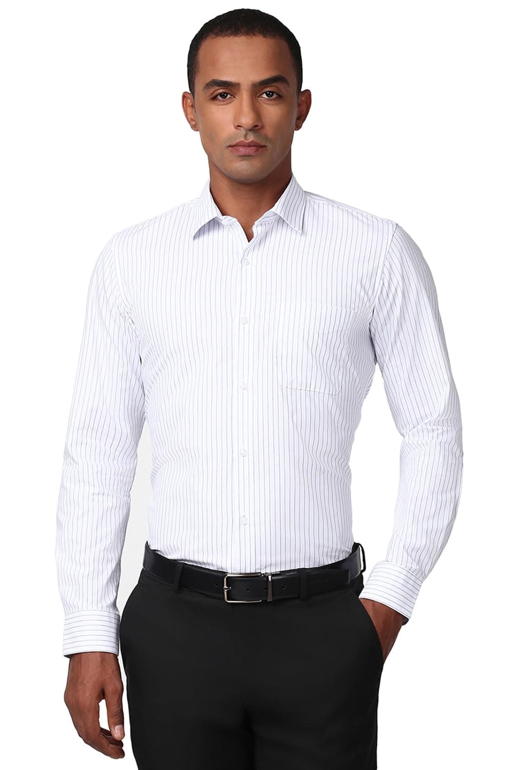 Peter England Men's Slim Fit Shirt