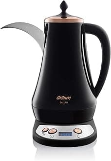 Arzum AR3070 Dallah Arabic Coffee Maker, Plastic, 1300 W, 1.3 liters, Black