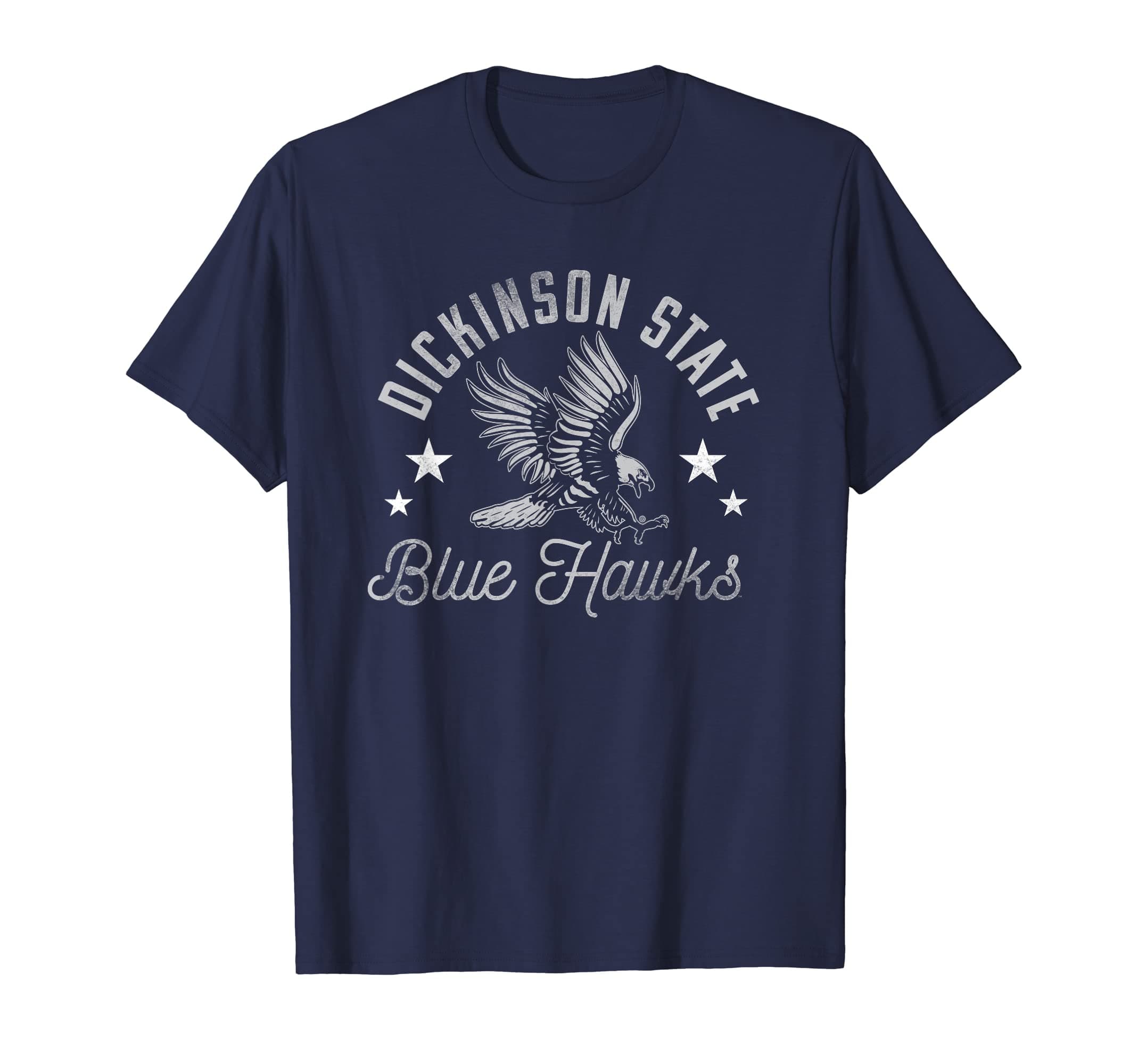 Dickinson State University Blue Hawks Logo T-Shirt