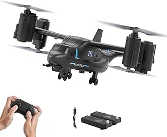 VEVOR RC Helicopter, 2.4GHz Remote Control Helicopter with Gyro, 4-Channel RC Airplane for Beginner, Wing Lights & One-Key Takeoff/Landing, Flying Plane Toys for Kids Ages 8 and up