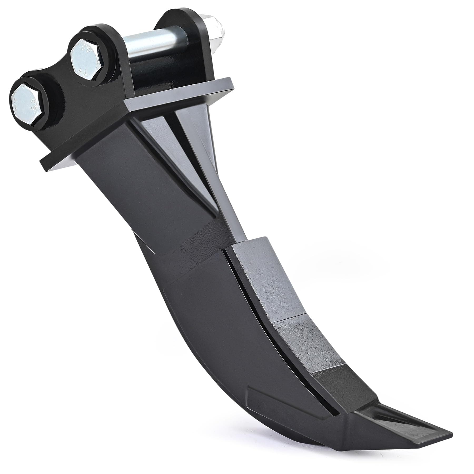 AHM Mini Excavator Ripper Attachment, Hooks Ripper Teeth for Small Diggers Excavators up to 2 Tons, Excavator Scarifier with 3.66" (93 mm) Span, 0.98" (25 mm) Hole Dia., 3.3" (84 mm) Center Wheelbase