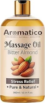 Almond Massage Oil. Hydrates & nourishes skin, soothes irritation, improves texture & promotes relaxation - 300ml. Rich in vitamins & essential fatty acids, enhances circulation.