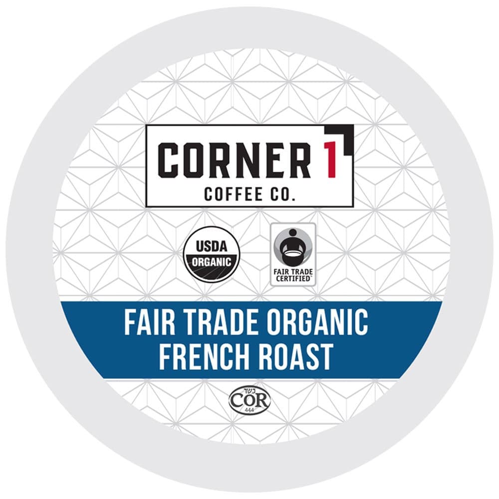 Corner One Coffee, 100 Ct. Single-Serve K-Cup, Keurig 2.0 Compatible, French Roast
