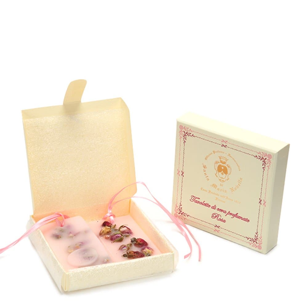 Rose Scented Wax Tablets - Box of 2 Pcs 85526