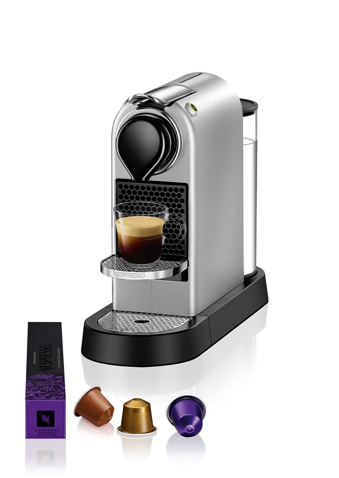 CitiZ coffee machine by Nespresso, Silver - UAE Version