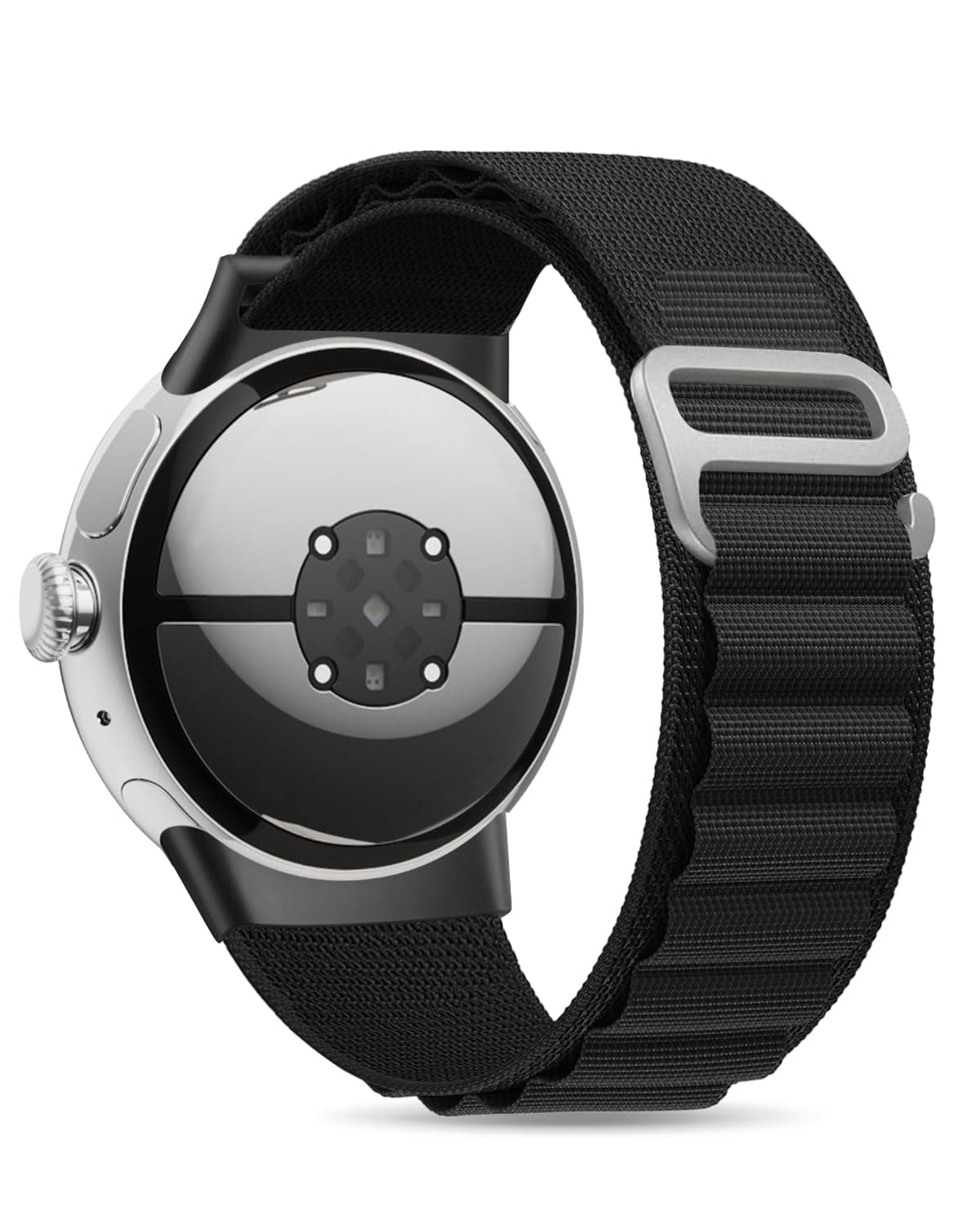 Alpineループバンド Google Pixel Watch 3 45mm 41mmバンド/Pixel Watch 2バンド/Google Pixel Watchバンド 男女兼用 - アップグレードされたメタルラグ - Pixel Watchアクセサリー用ナイロンスポーツストラップ