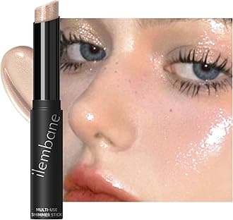 Shimmer Eyeshadow Stick Creamy Highlighter for Eyes, Lips Cheeks Long Lasting, Moisturizing, Multi Use High Pigment Glow for Day Night, Micro Pearls, Champagne Undertone (Stardust Sparkle)