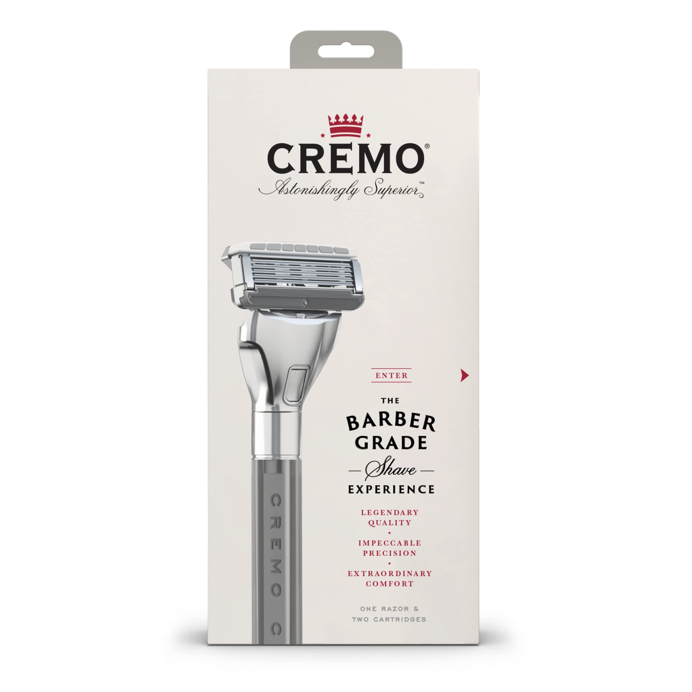 Astonishingly Superior Barber Grade Refillable System Razor