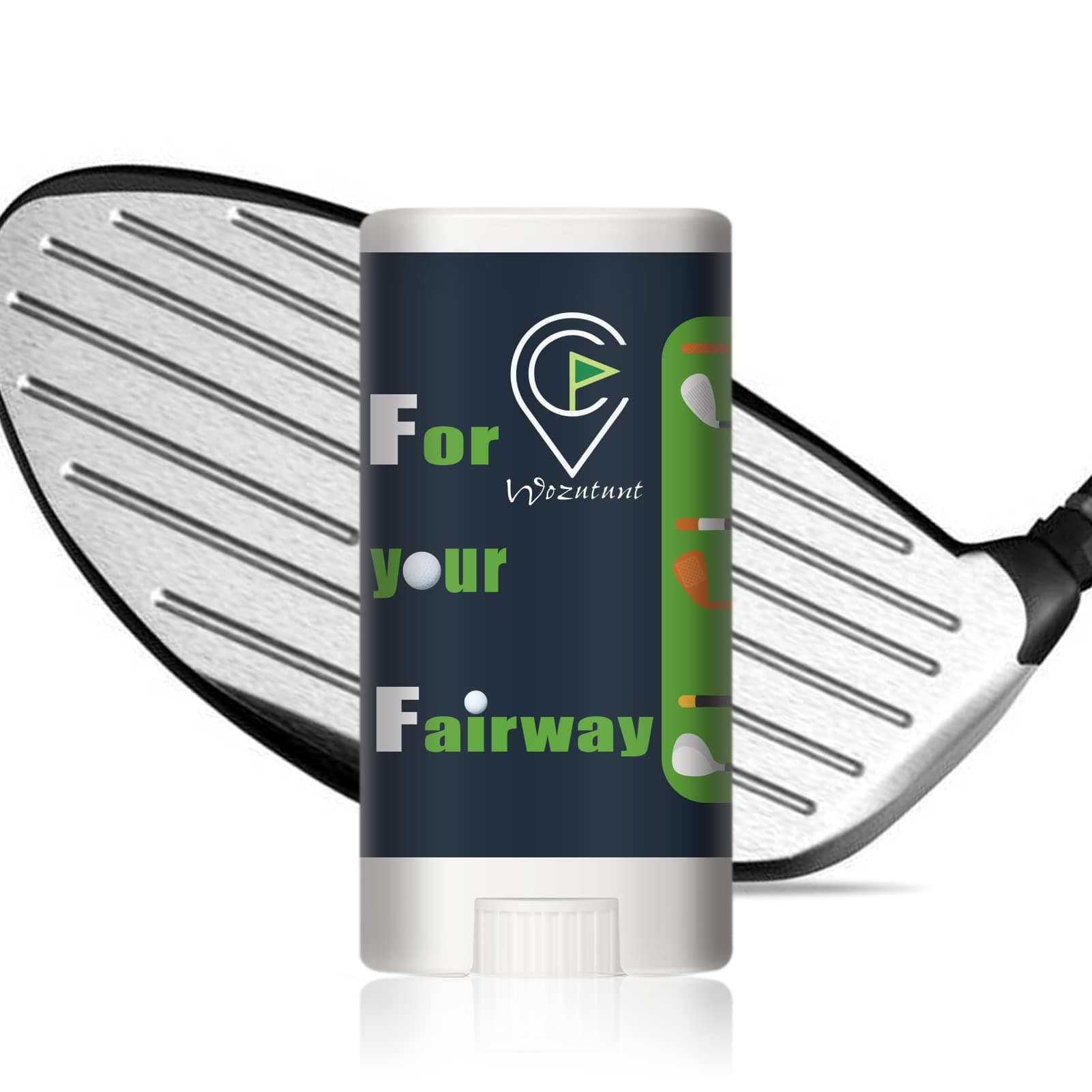 Golf Towel Golf Slick Stick Set - 2 Pack Golf Towel for Golf Bags with Clip Microfiber Waffle Pattern Golf Towel Golf Accessories-Tri-fold Golf Towel (Black and Gray)