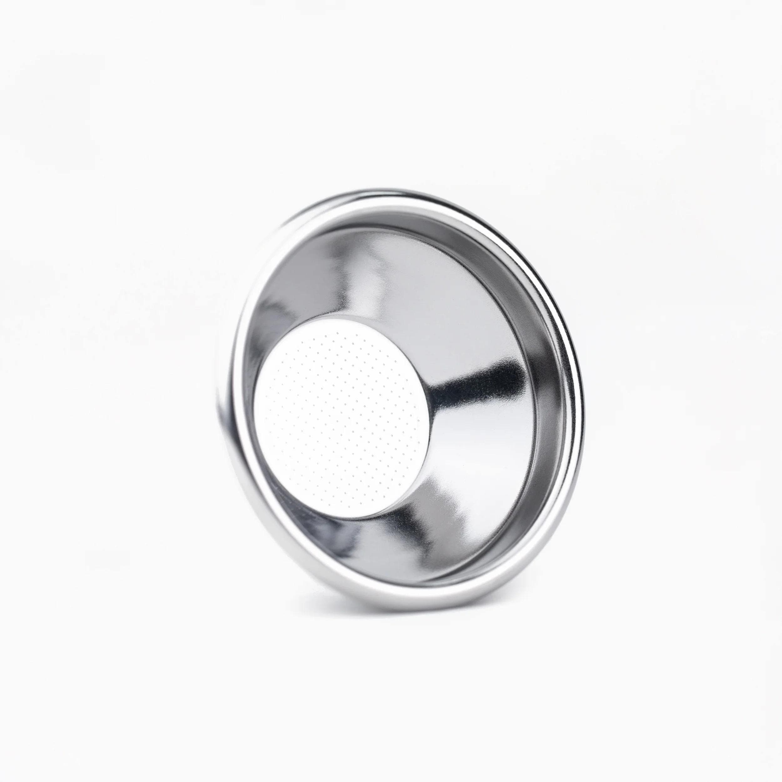 Coffee Products 54mm Filter Basket | Single Shot Non-Pressurized Stainless Steel Basket | Compatible with Breville 54mm Portafilters | Precise Tapered Profile for Consistent Espresso Shots