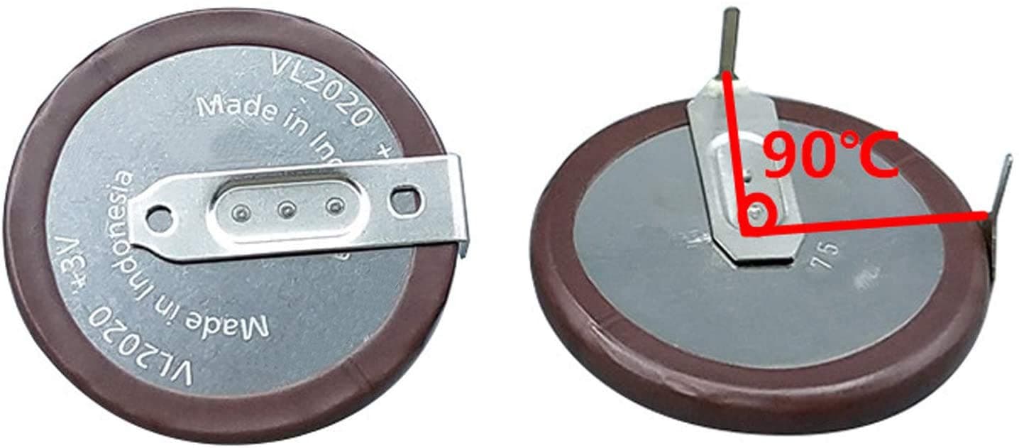 Replacement Key Battery VL2020 Fit for BMW 1 3 5 6 7 Series E90 E92 E93 Entry Keyless Remote Smart Remote Contril Key Fob