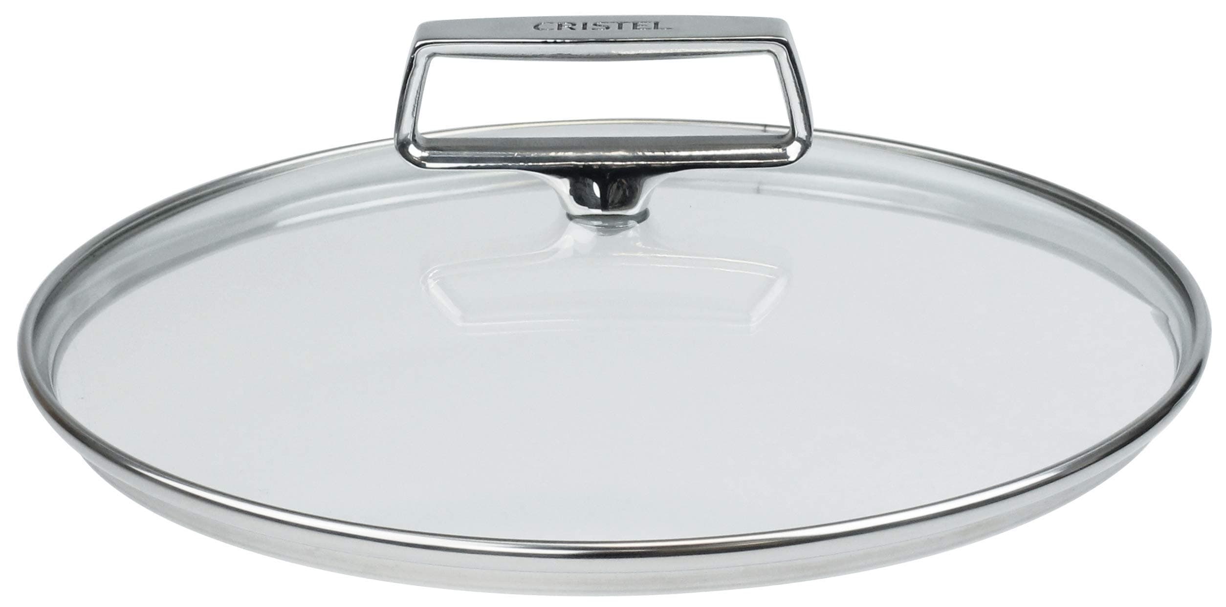Castel'Pro Domed Glass Lids With Fixed Stainless Handle (11")
