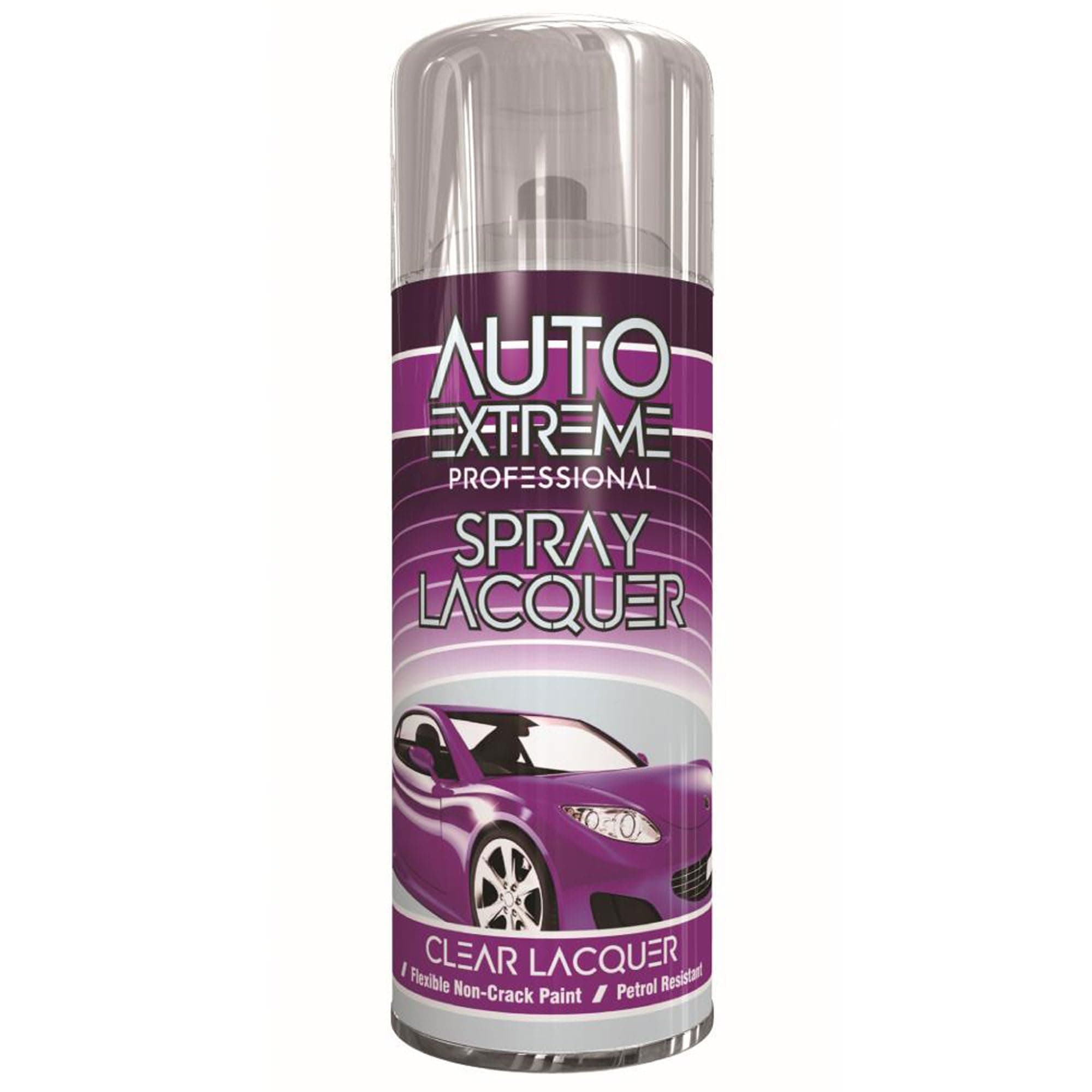– Auto Extreme Professional Clear Lacquer Spray 400ml - Creates A Tough, Crack-Resistant Layer That Shields Against Daily Wear, Environmental Factors, And Surface Damage.