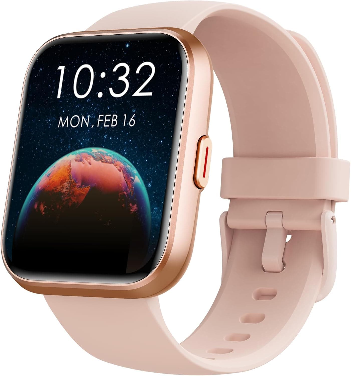 Tensky Smart Watch for Women Android & iPhone, Alexa Built-in, 1.8" Touch Screen Fitness Tracker with Answer/Make Calls, 3ATM Waterproof Heart Rate/Sleep/SpO2 Monitor, Pedometer, 100+ Sport Modes