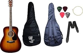 Yamaha F280 Acoustic Guitar Dreadnought With Sponge Bag Belt and Plectrums.