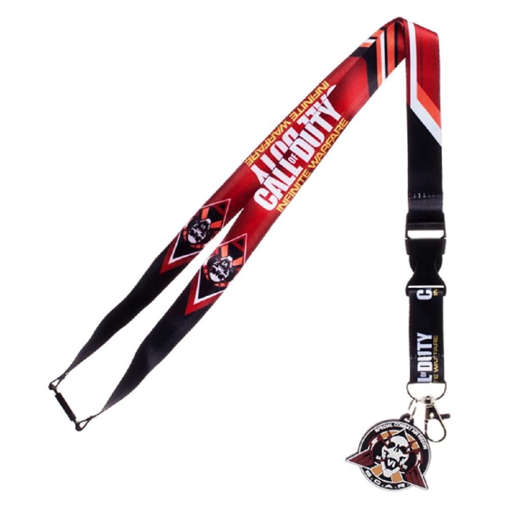 Call Of Duty Lanyard - Red/Black