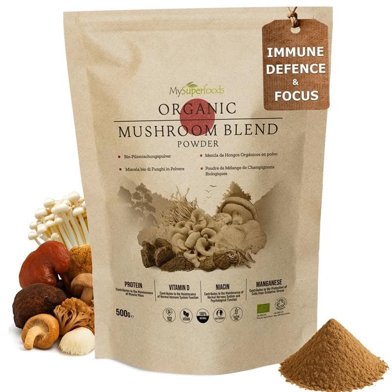Organic Mushroom Blend Powder 500g