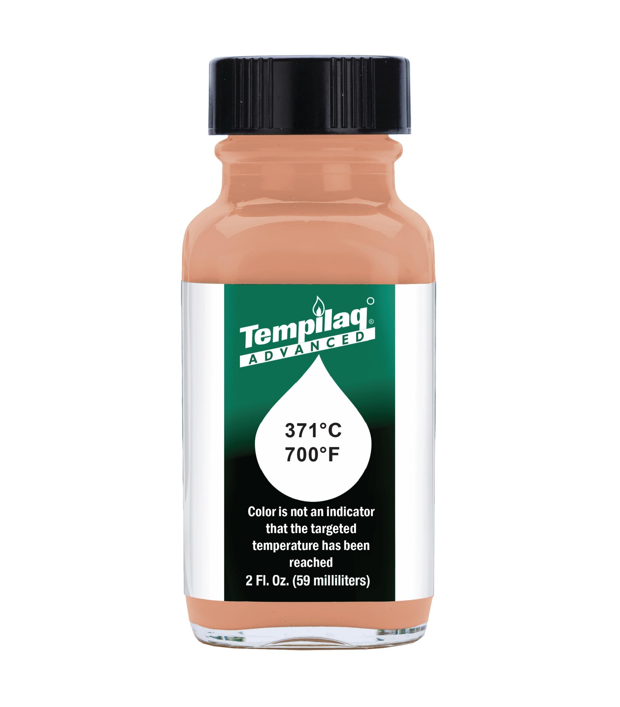 Tempil 24422-TEMPILAQ Advanced TL060 Temperature Indicating Liquid, 371 Degree C/700 Degree F, 2 oz.Ideal for Heat Treating, Brass Annealing, and Glass Production, Made in USA