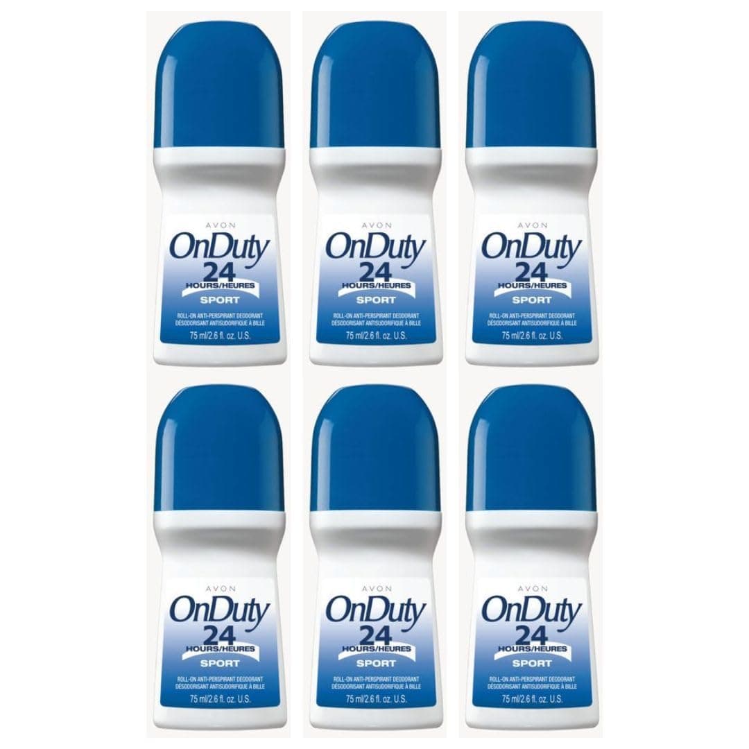 On Duty 24 Hour Sport Roll On Antiperspirant Deodorant 2.6 fl.oz - Multi-Pack