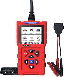 OBD2 Scanner Car Diagnostic Tool, Code Reader for All OBD II Cars & Trucks, Automotive Scanner, Check Engine Light, Scan Tool elm327reader (T300 Pro,Red)