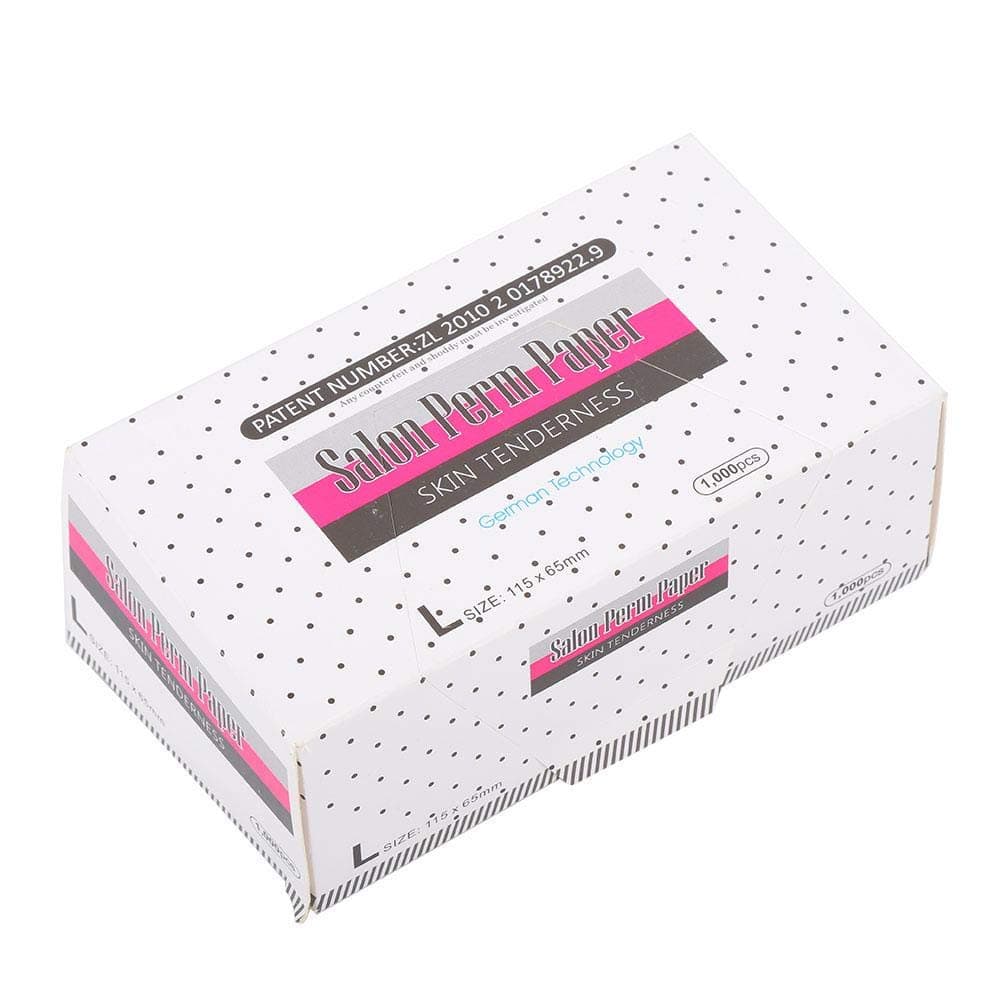 Hair Perm Paper, Ultra-thin Mesh Breathable Extraction Designs Perming Paper Suitable for Both Professional Hair Salon and Individual Use(#1)