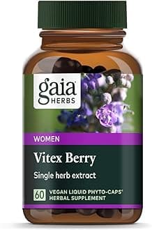 Gaia Herbs Vitex Berry, 60 Vegetarian Liquid Capsules