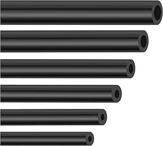 OFBAND 6PCS 5Ft Vacuum Hose Automotive,Silicone Vacuum Hose with ID 1/8" 5/32" 3/16" 1/4" 5/16" 3/8",130PSI Max Pressure Vacuum Line Kit Silicone Tubing Car Accessories for Air/Water