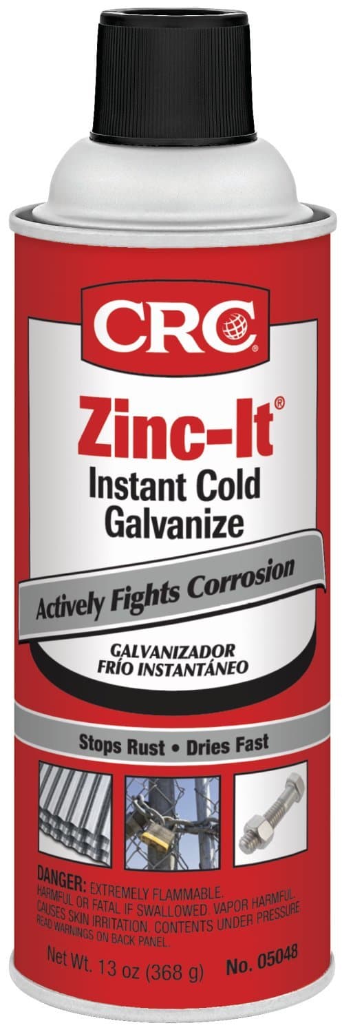05048 Zinc-It Instant Cold Galvanize - 13 Wt Oz,Gray