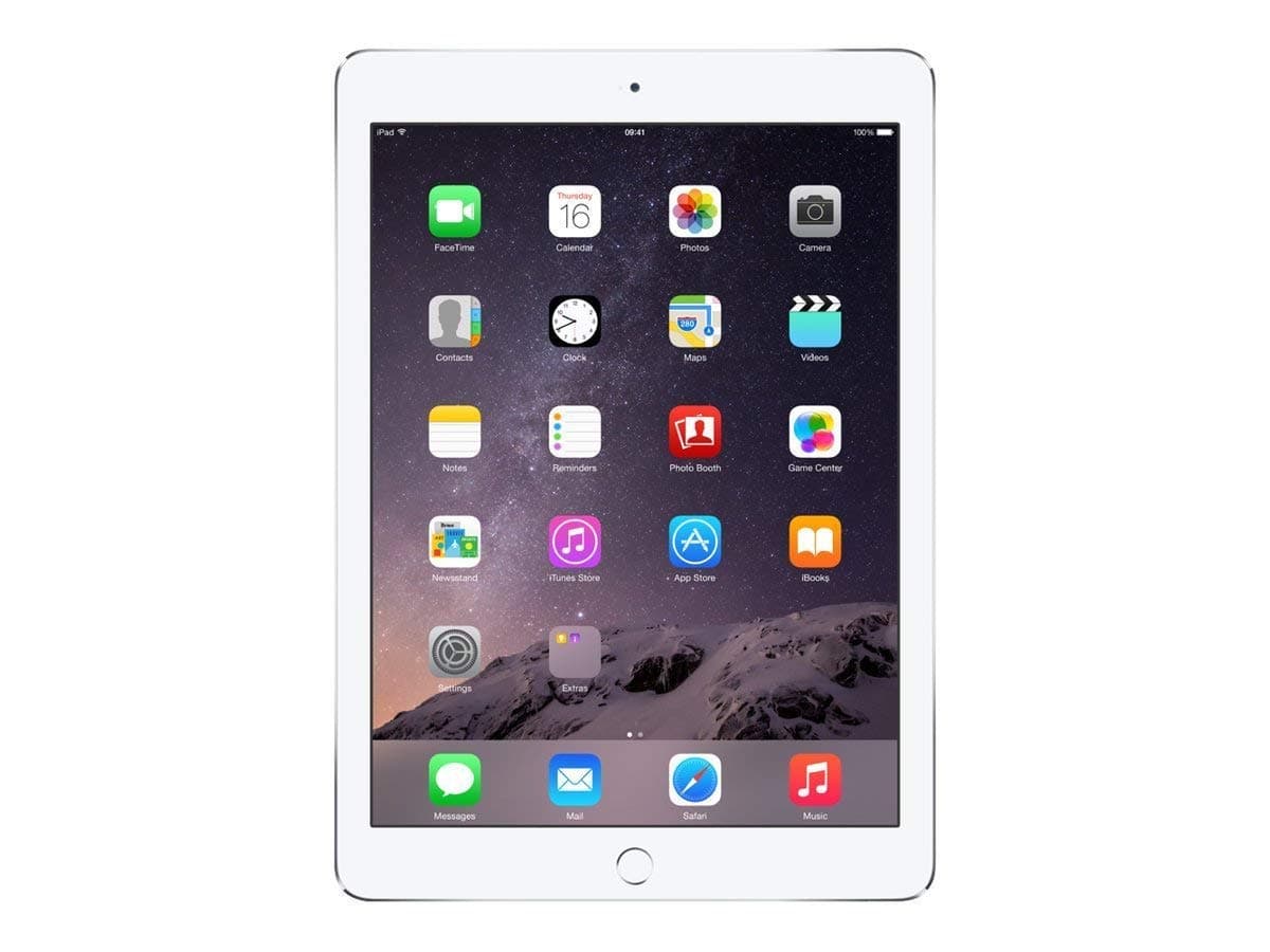 Apple iPad Air 2 64GB Wi-Fi - Silver (Renewed)