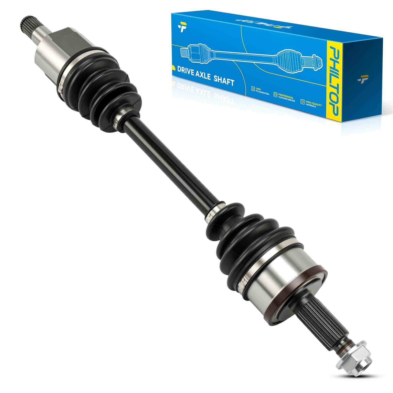 PHILTOP Front Right CV Axle for Dodge Charger 2007-2023, Chrysler 300 2005-2023, Dodge Challenger 2017-2023, Dodge Magnum 2005-2008, 66-3558 CV Axle Shaft 1 PCS