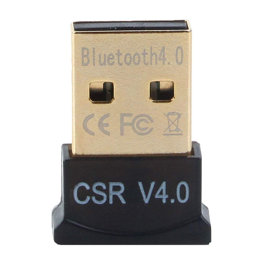kreya enterprise Btcsr40 Bluetooth Csr 4.0 USB Adapter, Gold Plated Micro Dongle for Desktop, Laptop (33 ft/10 m)