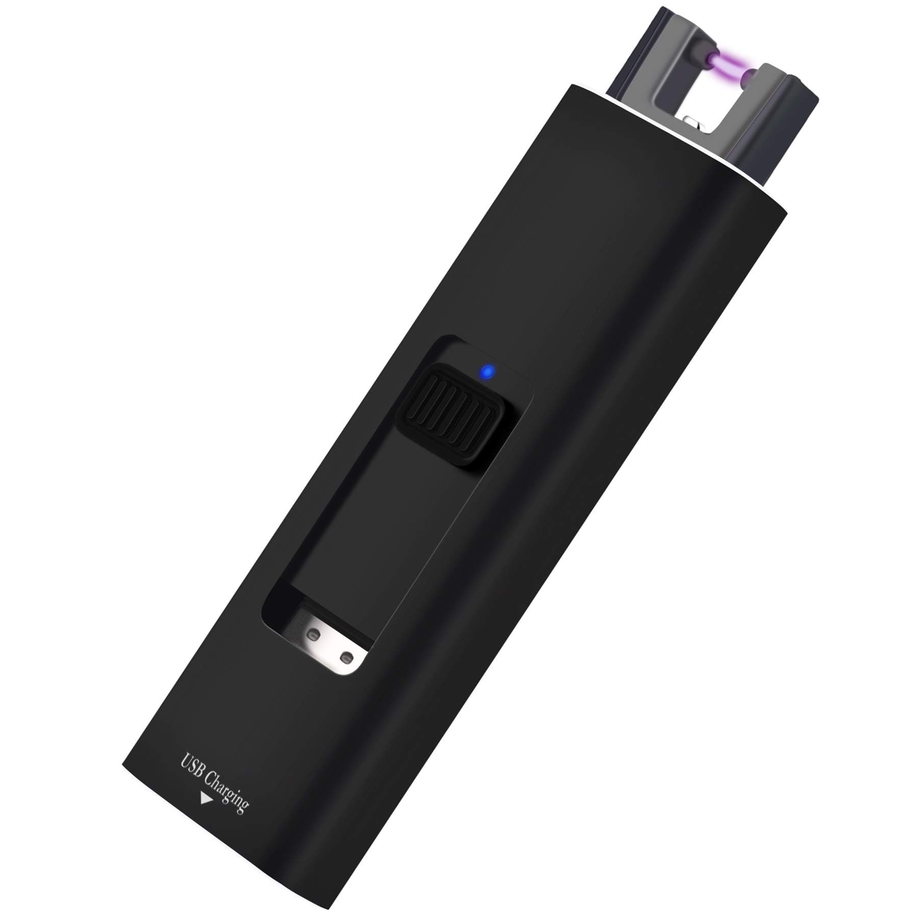 SUPRUS USB Electric Arc Lighter Retractable Cigarette Lighter Candle Lighter Child Safety 3.15IN Portable Rechargeable Flameless Windproof Type A Male Connector Inside