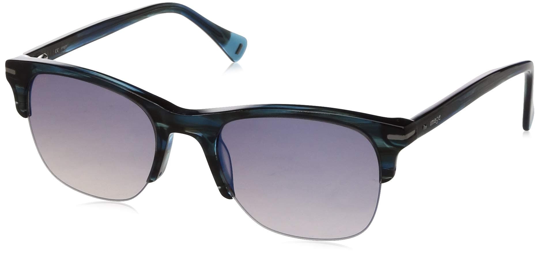 Image Gradient Square Men's Sunglasses - (IMS703C2SG|52| Color Lens)