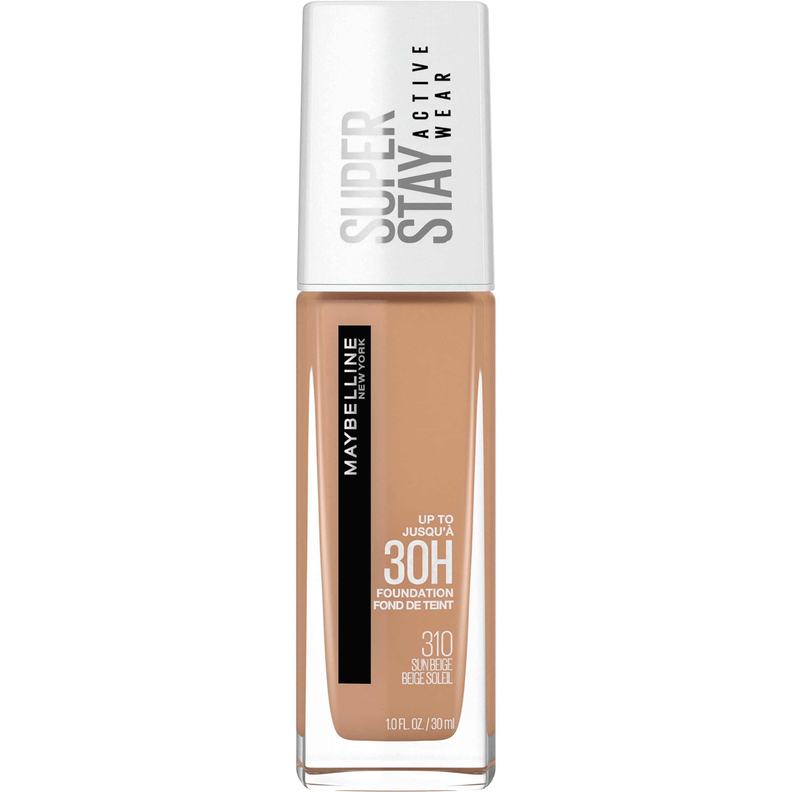 Super Stay Full Coverage Oil Foundation For All Skin Types (Sun Beige, 1 Fl Oz.) Matte Finish, Pack Of 1