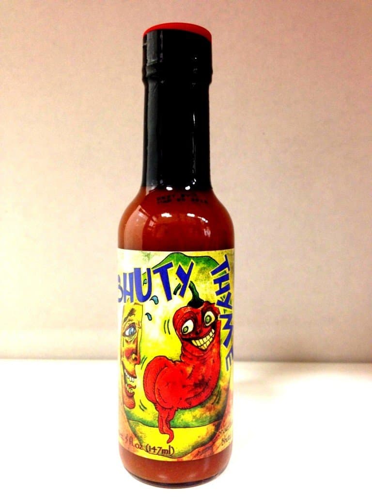 BHUTy THYME made with the infamous Bhut Jolokia (ghost pepper)