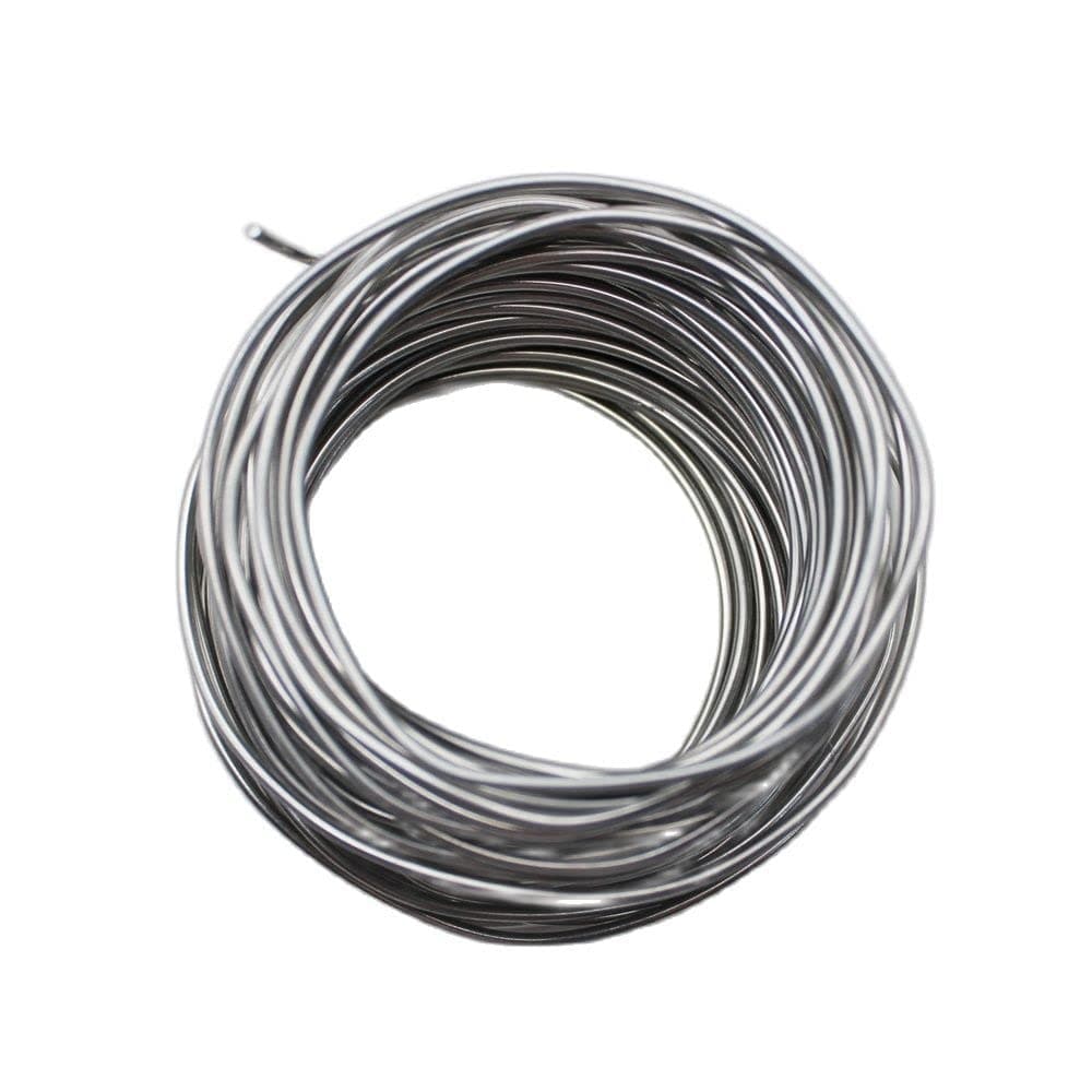 Zinc Zn Wire 1.5mm, 20m/65 Ft, High Purity 99.995%