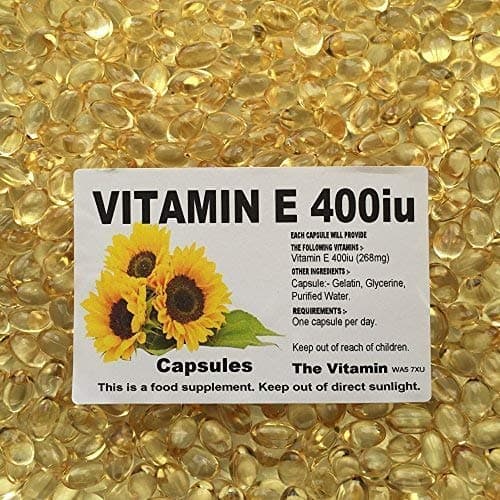 The Vitamin Vitamin E 400iu (268mg) 365 Capsules- Bagged