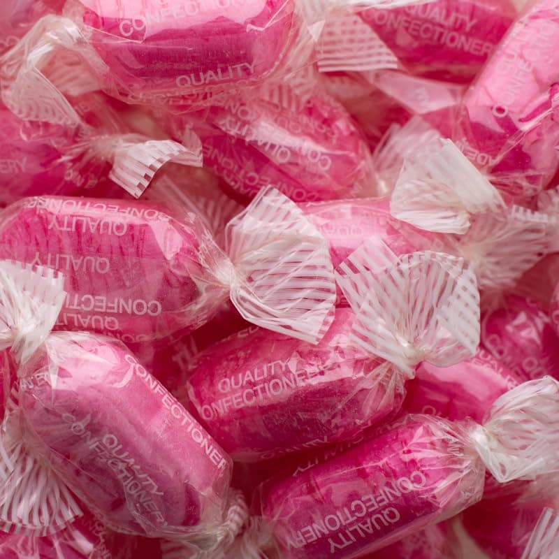 Strawberry Sherbets Sweets - 1 Kilo Bulk Bag - 1KG - Assorted Sweet Pick and Mix for Parties, Gifts, and Sharing.