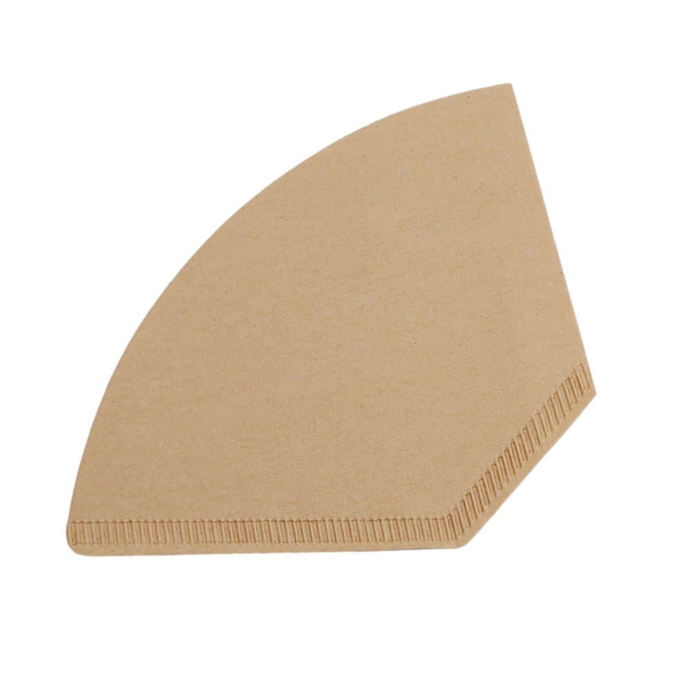 Highfive 100pcs Coffee Paper Filters Coffee Filter Unbleached-Brown