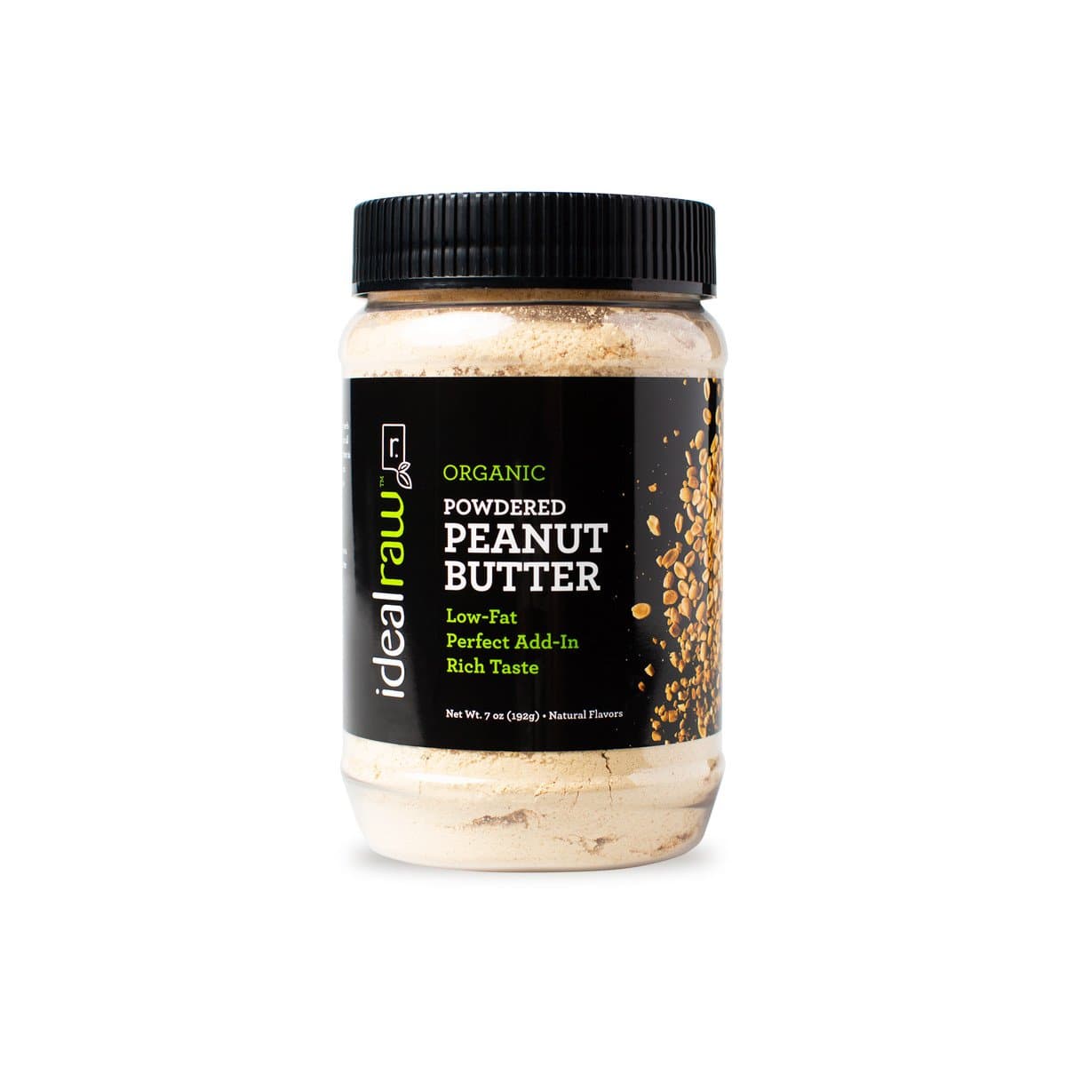IdealRaw, Organic Powdered Peanut Butter, 5g Protein Per Serving, 45 Calories, Plant-Based