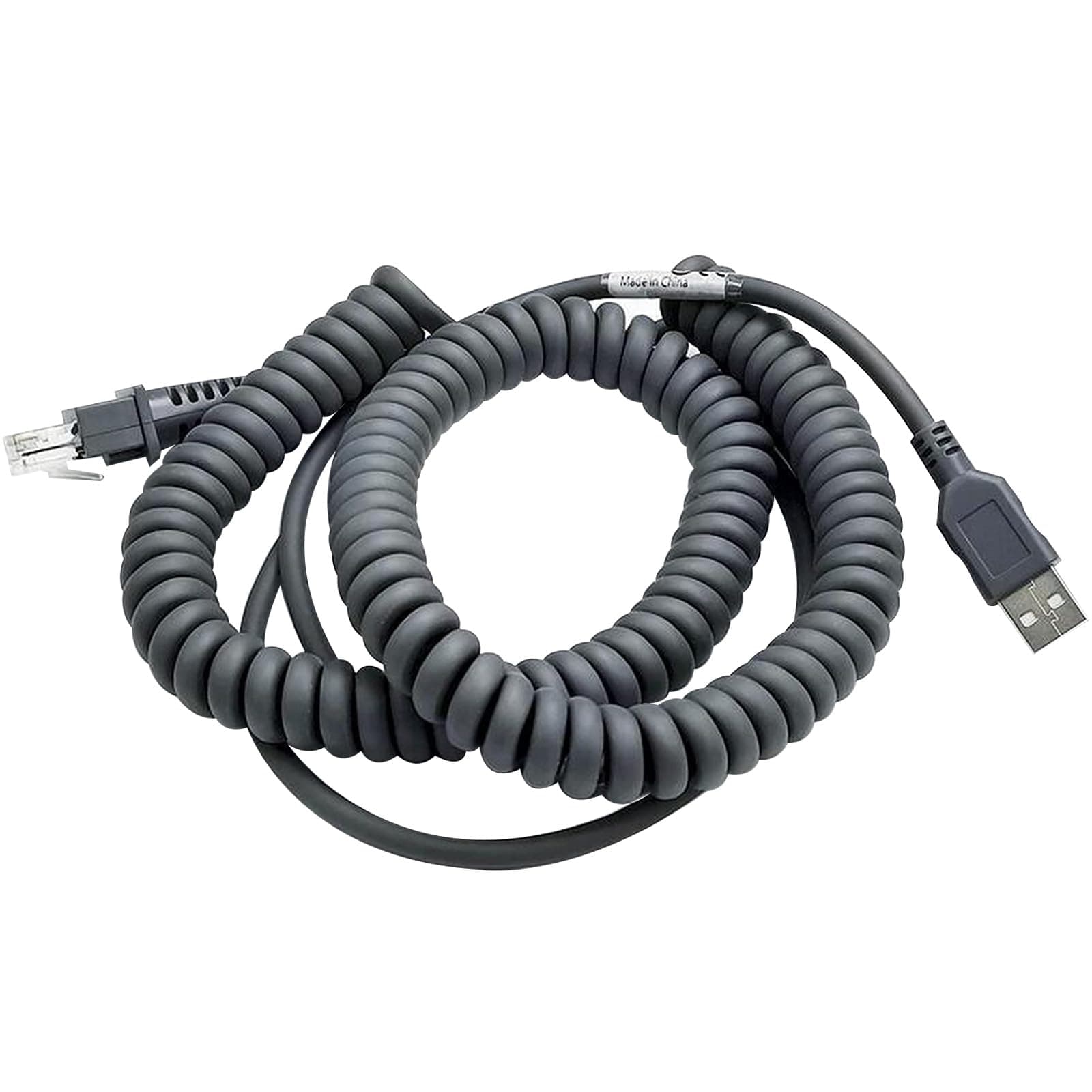 USB Cable for Datalogic Barcode Scanner, RJ45 to USB Port Scanner Cord for Datalogic GD/GM/QD/QM Series QD2430 QW2100 GPS4490 GD4430 HD3130 QBT2131 QM2430 QBT2430 (5M/16FT)