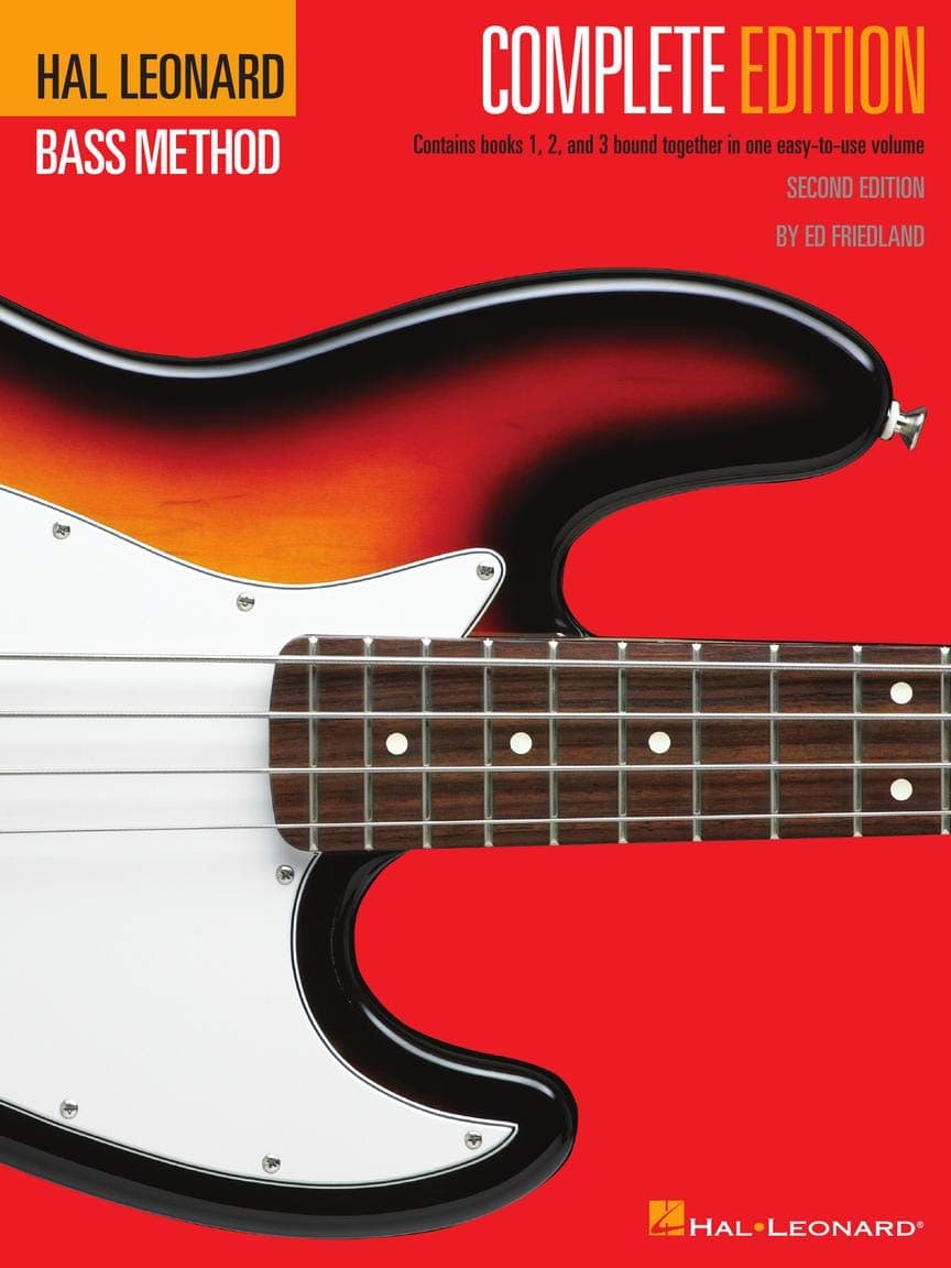 Hal Leonard Electric Bass Method – Complete Edition | Bass Guitar Sheet Music Book with Tablature | Learn to Play Bass for Beginners | Includes Books 1, 2 and 3 | Spiral Bound Instructional Songbook