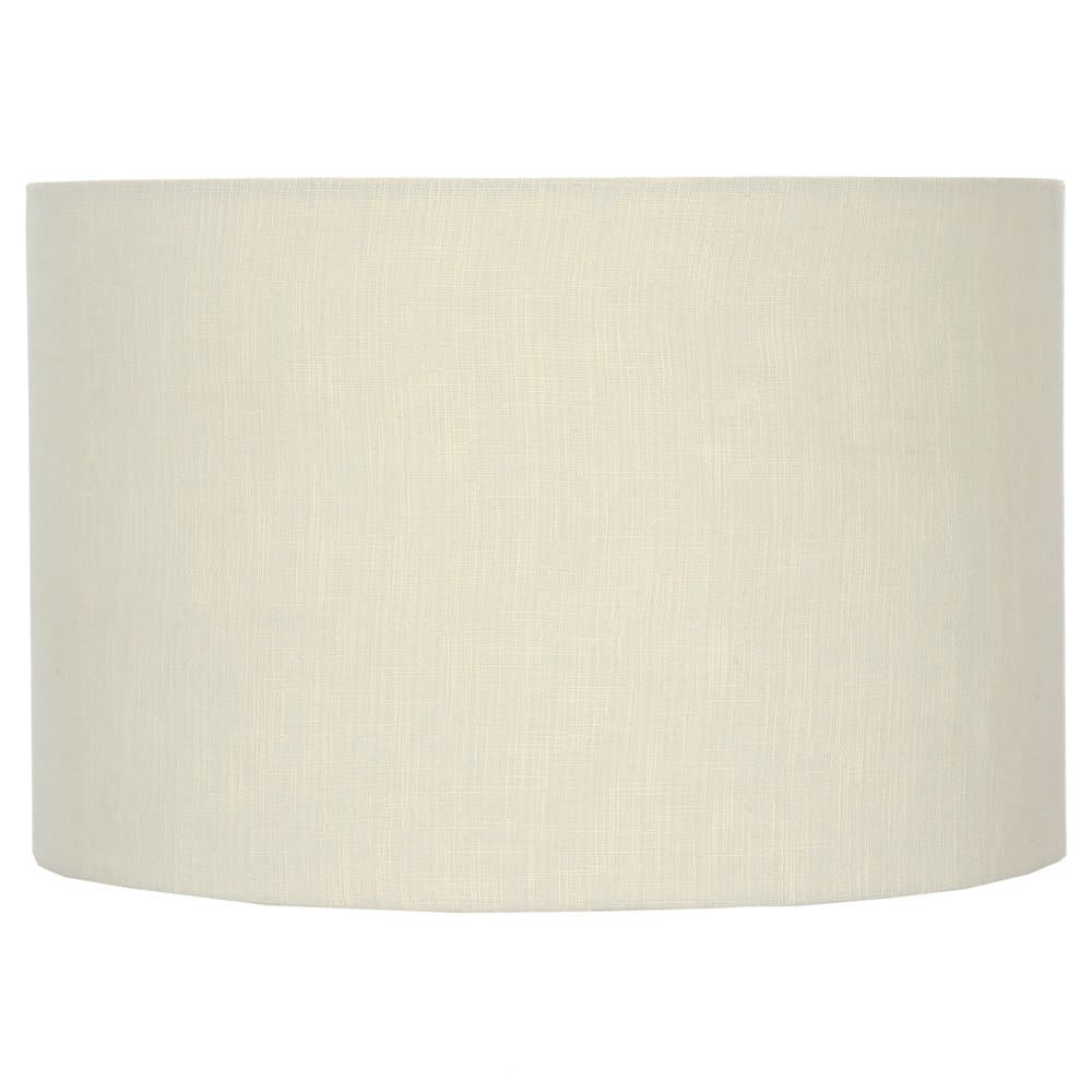 Pacific Lifestyle Linen Drum Shade, Cream