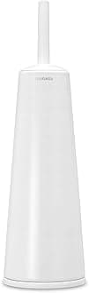 Toilet Brush and Holder, White (414664)