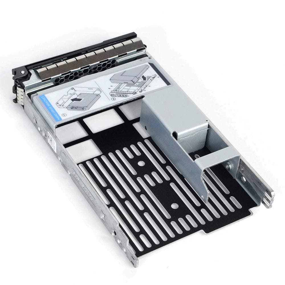 linhao 3.5 inch Hard Drive Tray Caddy with 2.5" HDD Adapter SSD SAS SATA Bracket Compatibility for DELL PowerEdge Servers 13th Generation R230 R330 T330 R430 T430 12th Generation R320 T320 R420