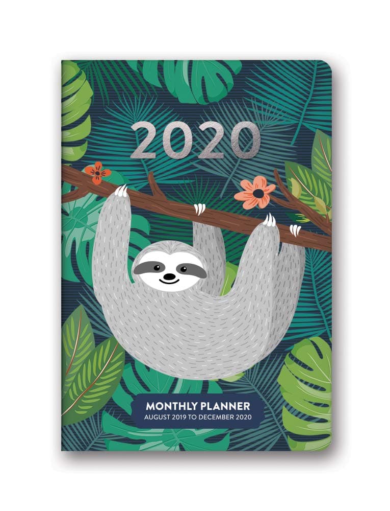 Orange Circle Studio 2020 Monthly Pocket Planner, Jungle Life, 2019-2020 (20525)
