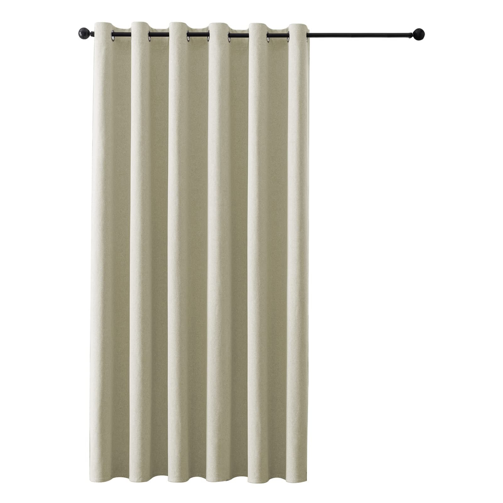 MRTREES Long Curtains For Bedroom 100% Blackout Curtains 108 Inch Drop Heavy Curtains 1 Panel Lined Curtains For Bedroom Heavy Curtains For Winter 90x108 Inch 228x275cm