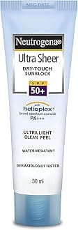 Neutrogena Ultra Sheer Dry-Touch Sunblock SPF 50+, 30ml