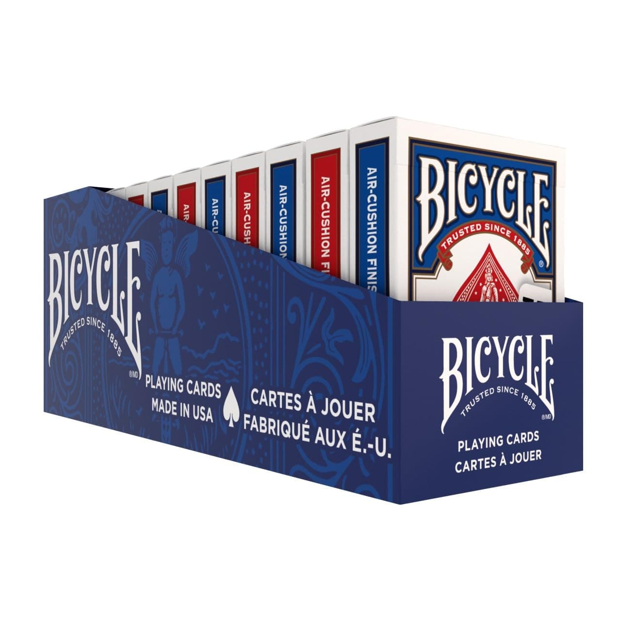 Bicycle Jumbo Playing Cards 12 Pack Red & Blue